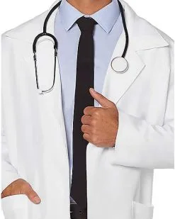 Spirit Halloween Adult Lab Coat Doctor Costume -Girls Costumes Shop 00182451 c