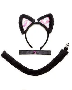 Spirit Halloween Black And Pink Cat Costume Kit 5 Spirit Halloween Black And Pink Cat Costume Kit -Girls Costumes Shop 00186742 c