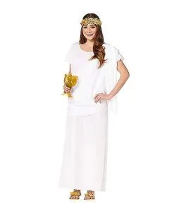 Spirit Halloween Adult Toga Toga Costume -Girls Costumes Shop 00191791 c