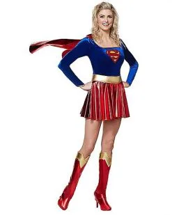 Spirit Halloween Adult Supergirl Costume - DC Comics -Girls Costumes Shop 01000959 d