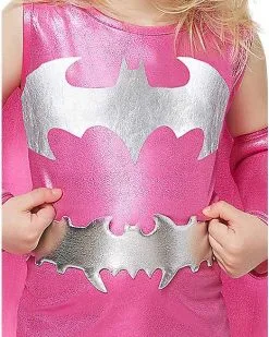 Spirit Halloween Kids Pink Batgirl Costume - DC Comics -Girls Costumes Shop 01006824 c