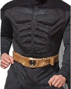Spirit Halloween Adult Muscle Chest Batman Costume - The Dark Knight -Girls Costumes Shop 01011030 c