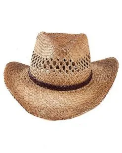 Spirit Halloween Western Seagrass Hat 10 Spirit Halloween Western Seagrass Hat -Girls Costumes Shop 01067701 d