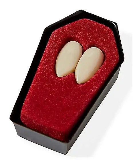 Spirit Halloween White Vampire Fangs 1 Spirit Halloween White Vampire Fangs