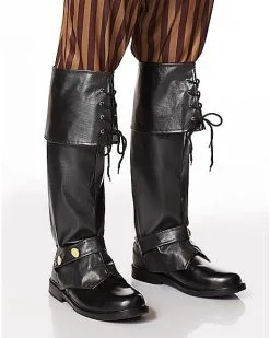 Spirit Halloween Tall Pirate Boot Covers - Deluxe