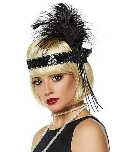 Spirit Halloween Roaring 20s Flapper Headband