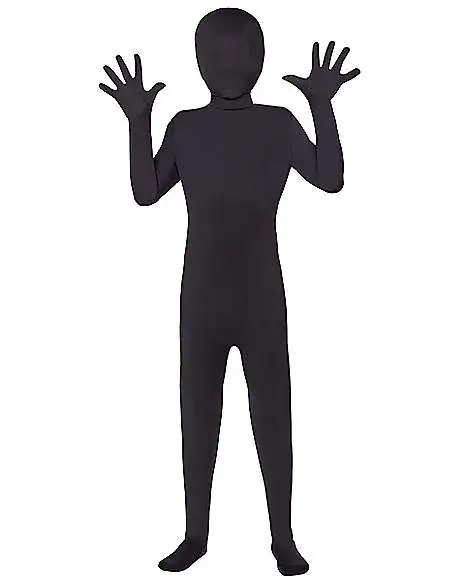 Spirit Halloween Kids Super Skins Black Skin Suit Costume 1 Spirit Halloween Kids Super Skins Black Skin Suit Costume