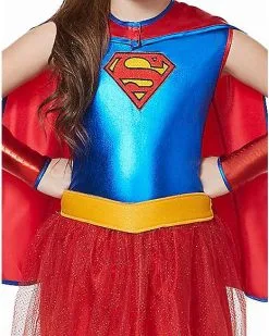 Spirit Halloween Kids Supergirl Tutu Costume - DC Comics -Girls Costumes Shop 01154079 d