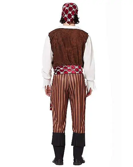 Spirit Halloween Adult Shipwreck Pirate Costume 2 Spirit Halloween Adult Shipwreck Pirate Costume - Image 2