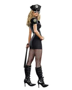 Spirit Halloween Adult Officer Anita Bribe Police Costume -Girls Costumes Shop 01218700 b