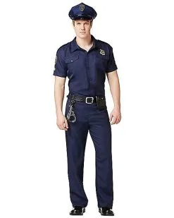 Spirit Halloween Adult Police Officer Costume - Deluxe