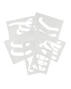 Spirit Halloween Skeleton Makeup Kit -Girls Costumes Shop 01225879 c