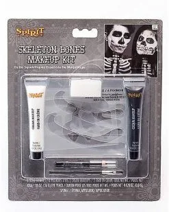 Spirit Halloween Skeleton Makeup Kit -Girls Costumes Shop 01225879 e
