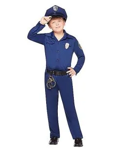 Spirit Halloween Kids Police Officer Costume