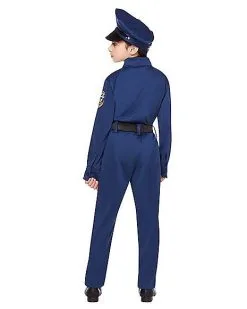 Spirit Halloween Kids Police Officer Costume -Girls Costumes Shop 01226430 d