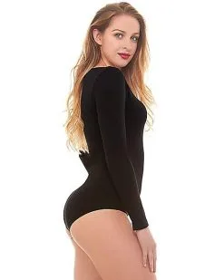 Spirit Halloween Black Bodysuit -Girls Costumes Shop 01244144 c