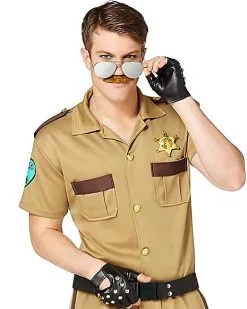 Spirit Halloween Adult Sergeant Short Pants Cop Costume 6 Spirit Halloween Adult Sergeant Short Pants Cop Costume -Girls Costumes Shop 01248533 c
