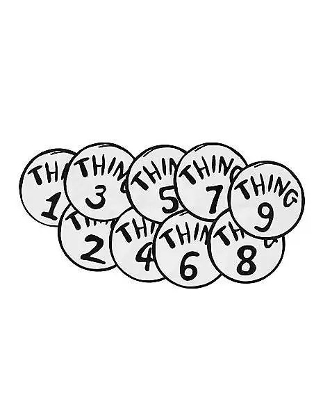 Spirit Halloween Separate Thing Numbers - Dr. Seuss 1 Spirit Halloween Separate Thing Numbers - Dr. Seuss