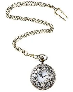 Spirit Halloween Steampunk Pocket Watch -Girls Costumes Shop 01256015 d