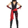 Spirit Halloween Adult Deadly Ninja Jumpsuit Costume