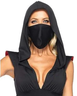 Spirit Halloween Adult Deadly Ninja Jumpsuit Costume -Girls Costumes Shop 01256981 c
