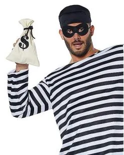Spirit Halloween Adult Burglar Costume -Girls Costumes Shop 01262906 c