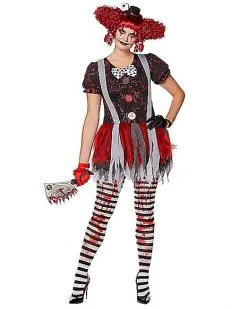 Spirit Halloween Adult Horror Clown Costume