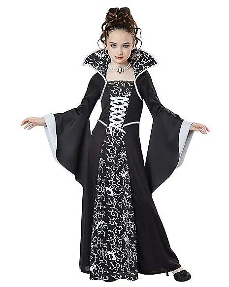 Spirit Halloween Kids Midnight Vampire Girls Costume 1 Spirit Halloween Kids Midnight Vampire Girls Costume