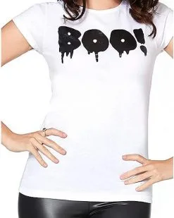 Spirit Halloween Boo T Shirt 6 Spirit Halloween Boo T Shirt -Girls Costumes Shop 01266774 c