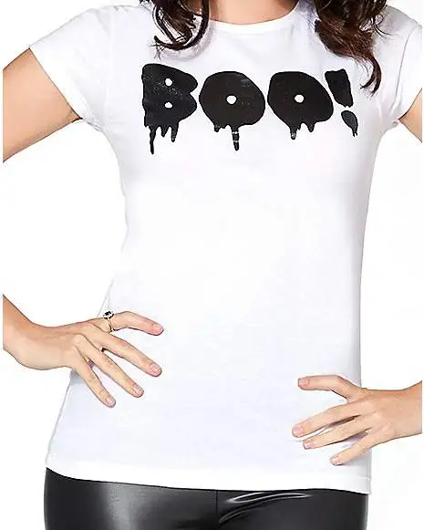 Spirit Halloween Boo T Shirt 3 Spirit Halloween Boo T Shirt - Image 3