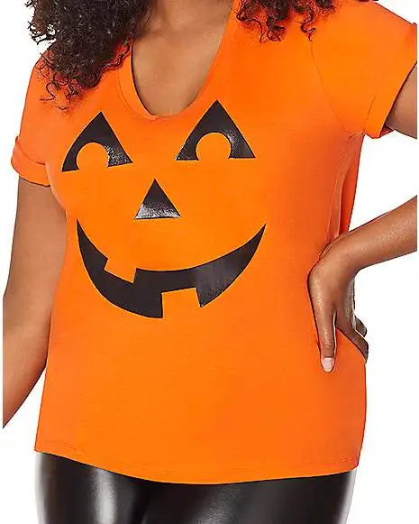 Spirit Halloween Pumpkin T Shirt 3 Spirit Halloween Pumpkin T Shirt - Image 3