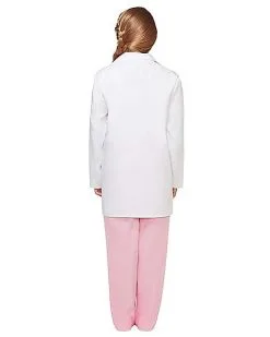 Spirit Halloween Kids Pink Doctor Costume -Girls Costumes Shop 01272970 c