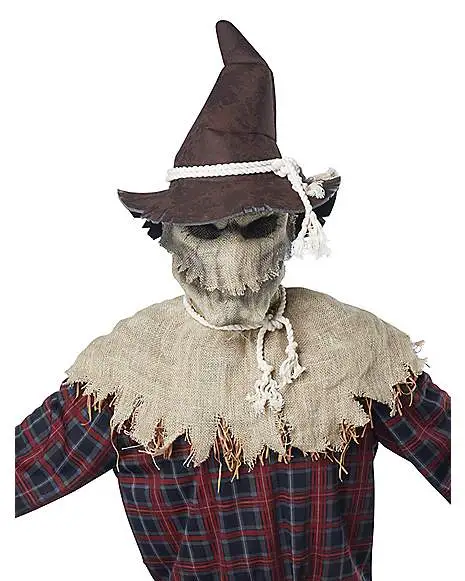 Spirit Halloween Animotion Scarecrow Full Mask 1 Spirit Halloween Animotion Scarecrow Full Mask