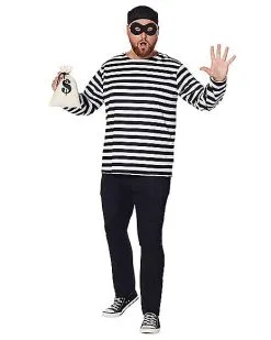 Spirit Halloween Adult Burglar Costume -Girls Costumes Shop 01297035 a