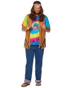 Spirit Halloween Fringed Suede Hippie Vest 13 Spirit Halloween Fringed Suede Hippie Vest -Girls Costumes Shop 01297191 a