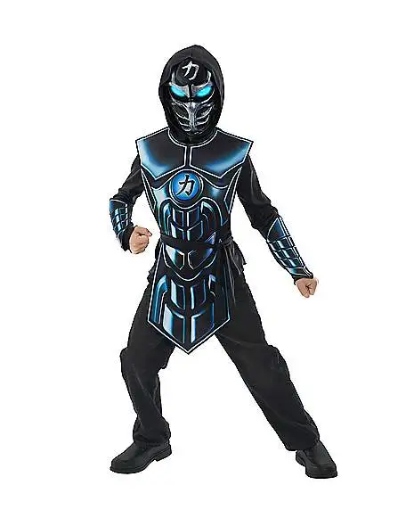Spirit Halloween Kids Light Up Extreme Robot Ninja Costume 1 Spirit Halloween Kids Light Up Extreme Robot Ninja Costume
