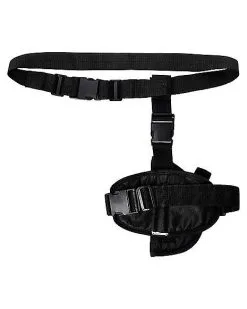 Spirit Halloween Black Leg Holster Tactical -Girls Costumes Shop 01298546 g