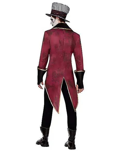Spirit Halloween Adult Sinister Ringmaster Costume 2 Spirit Halloween Adult Sinister Ringmaster Costume - Image 2