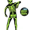Spirit Halloween Kids Glow In The Dark Skeleton Morphsuit Costume