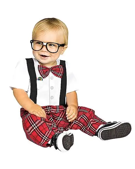 Spirit Halloween Baby Nerd Costume 1 Spirit Halloween Baby Nerd Costume