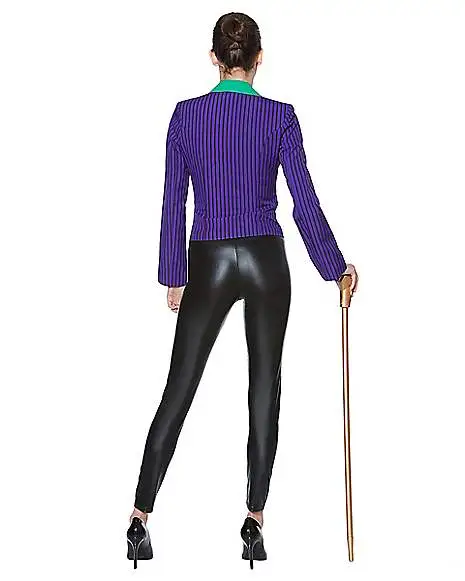 Spirit Halloween Purple Joker Jacket - Batman 2 Spirit Halloween Purple Joker Jacket - Batman - Image 2