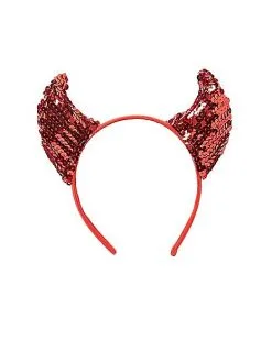 Spirit Halloween Sequin Devil Headband -Girls Costumes Shop 01329713 c
