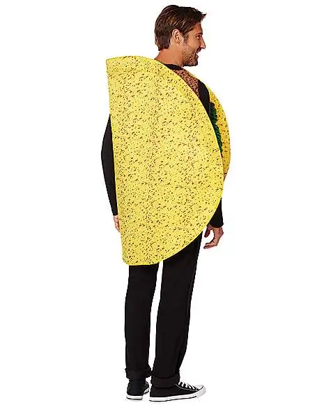 Spirit Halloween Adult Beef Taco Costume 2 Spirit Halloween Adult Beef Taco Costume - Image 2