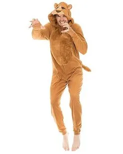 Spirit Halloween Adult Lion Union Suit 7 Spirit Halloween Adult Lion Union Suit -Girls Costumes Shop 01331909 c