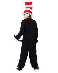Spirit Halloween Kids Cat In The Hat Costume - Dr. Seuss -Girls Costumes Shop 01332584 c