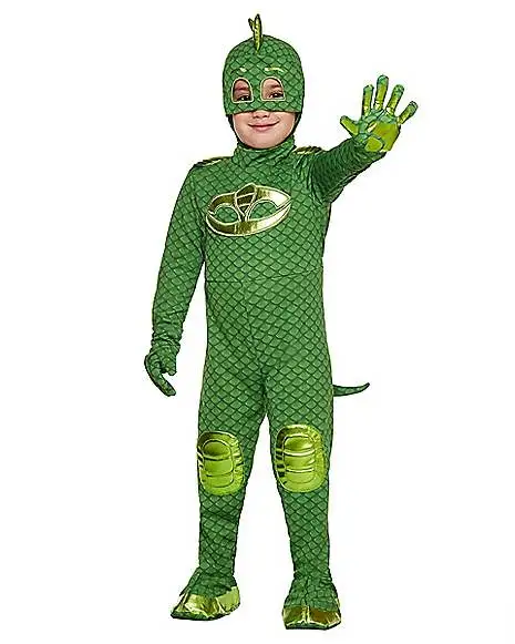 Spirit Halloween Toddler Gekko Costume - PJ Masks 1 Spirit Halloween Toddler Gekko Costume - PJ Masks