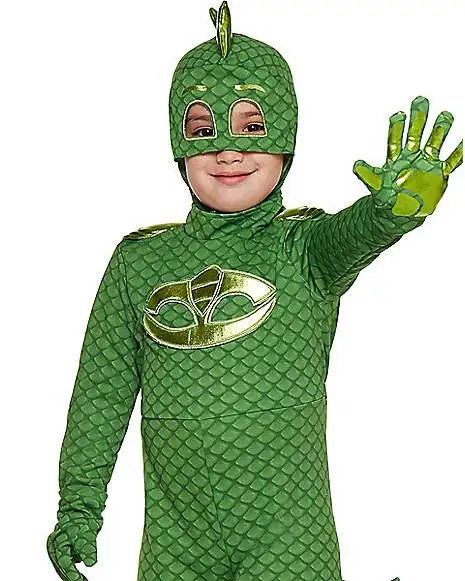 Spirit Halloween Toddler Gekko Costume - PJ Masks 3 Spirit Halloween Toddler Gekko Costume - PJ Masks - Image 3