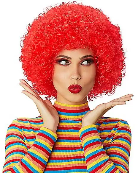 Spirit Halloween Red Curly Wig 1 Spirit Halloween Red Curly Wig