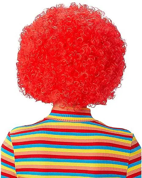 Spirit Halloween Red Curly Wig 2 Spirit Halloween Red Curly Wig - Image 2