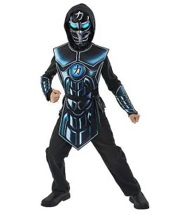 Spirit Halloween Kids Light Up Extreme Robot Ninja Costume 7 Spirit Halloween Kids Light Up Extreme Robot Ninja Costume -Girls Costumes Shop 01340603 a